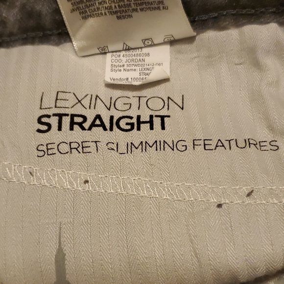 Jones New York Lexington straight silver crop jean - Picture 5 of 8